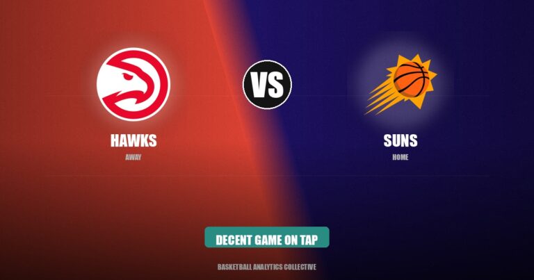 Atlanta Hawks vs Phoenix Suns - Hawks vs Suns Preview: Decent Game on Tap