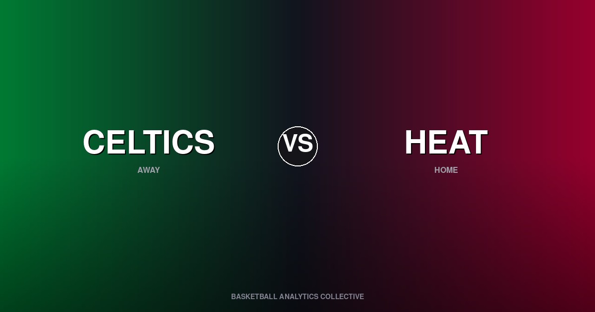 Boston Celtics vs Miami Heat - Celtics vs Heat Preview
