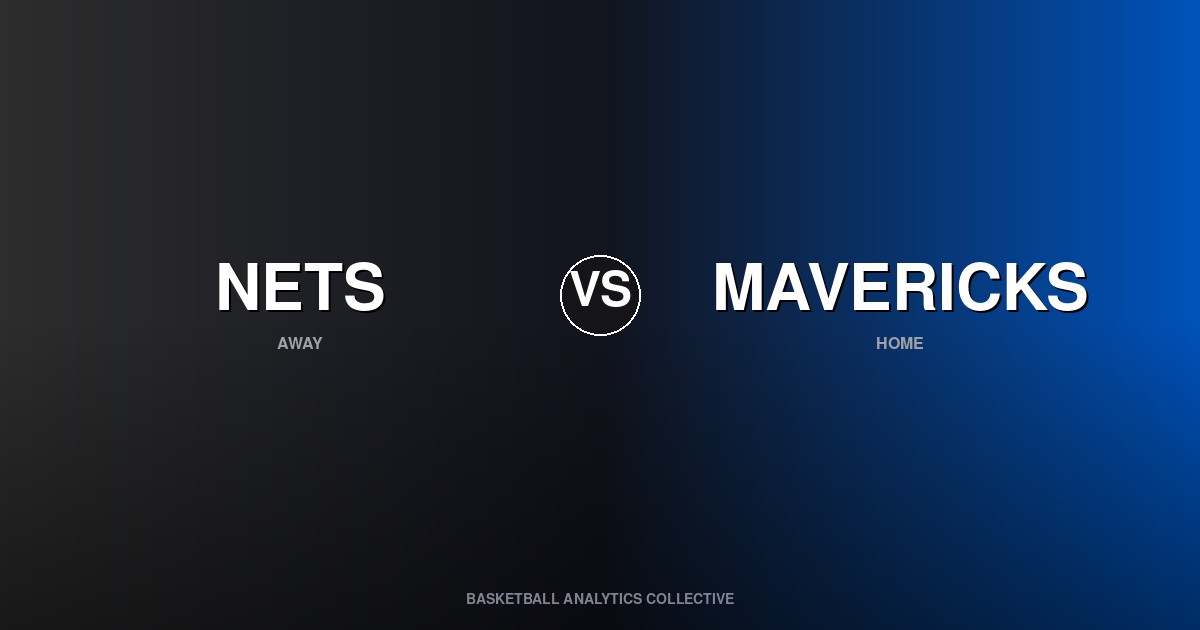 Brooklyn Nets vs Dallas Mavericks - Nets vs Mavericks Preview