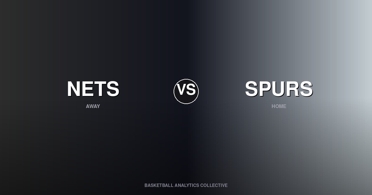 Brooklyn Nets vs San Antonio Spurs - Nets vs Spurs Preview