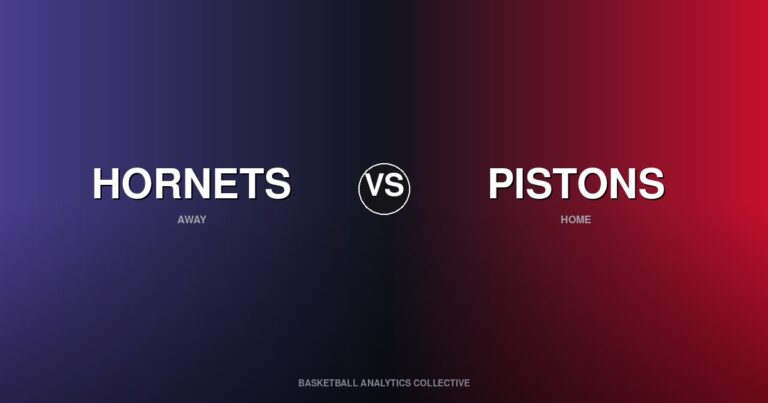 Charlotte Hornets vs Detroit Pistons - Hornets vs Pistons Preview