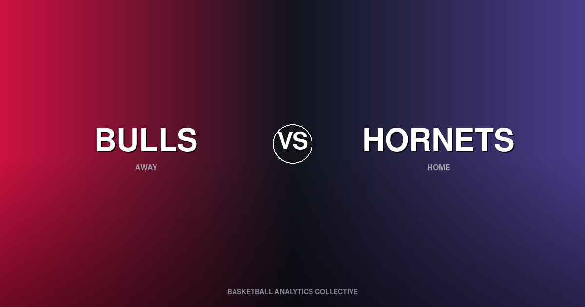 Chicago Bulls vs Charlotte Hornets - Bulls vs Hornets Preview