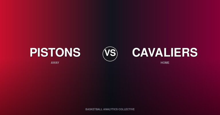 Detroit Pistons vs Cleveland Cavaliers - Pistons vs Cavaliers Preview