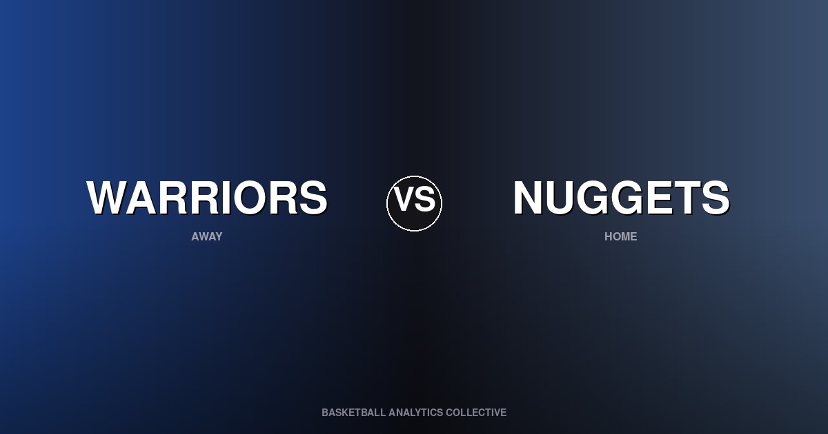 Golden State Warriors vs Denver Nuggets - Warriors vs Nuggets Preview