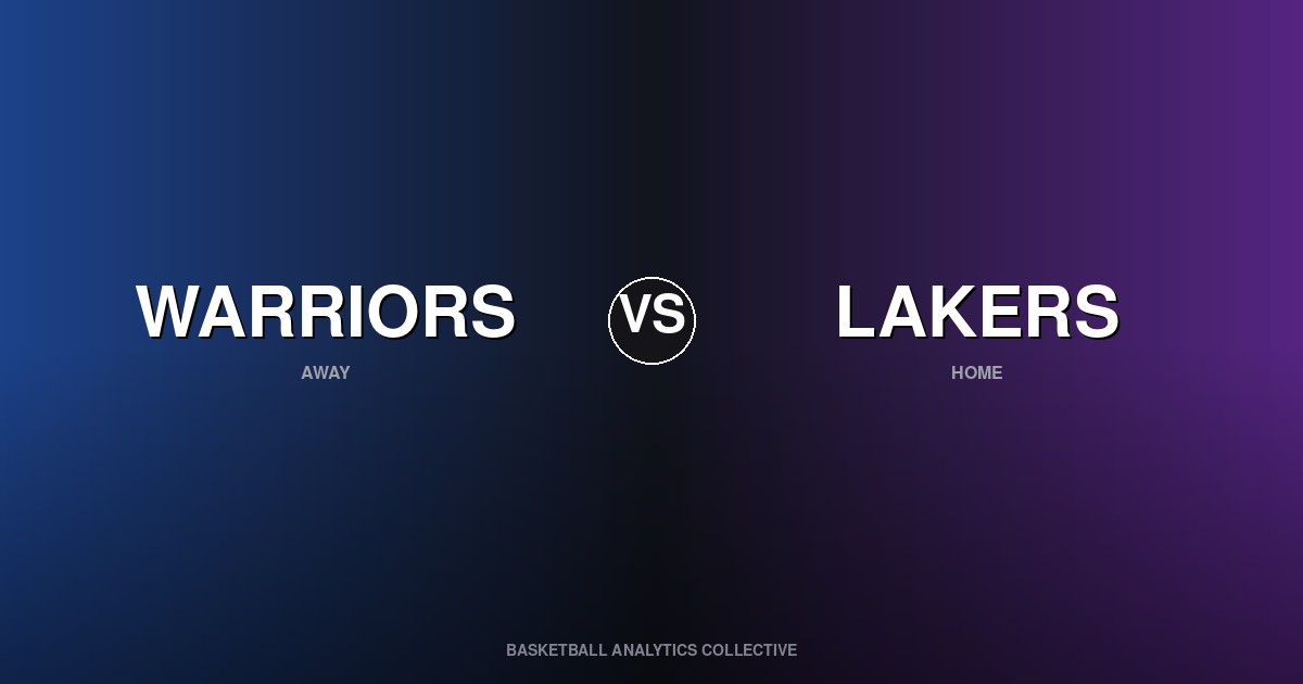 Golden State Warriors vs Los Angeles Lakers - Warriors vs Lakers Preview