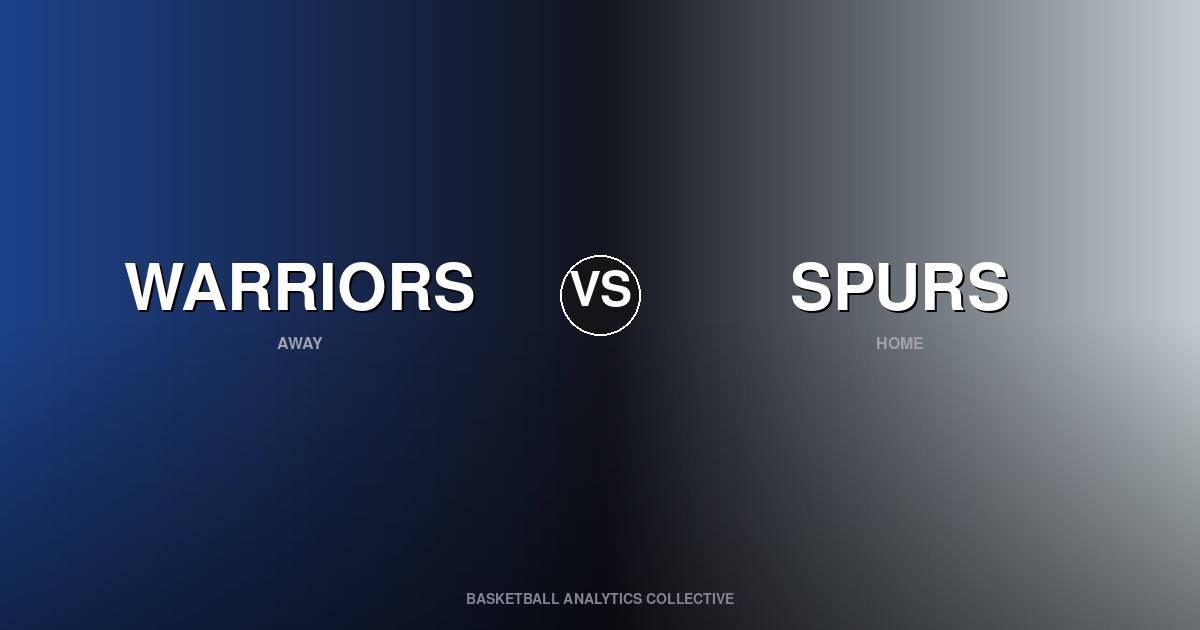 Golden State Warriors vs San Antonio Spurs - Warriors vs Spurs Preview