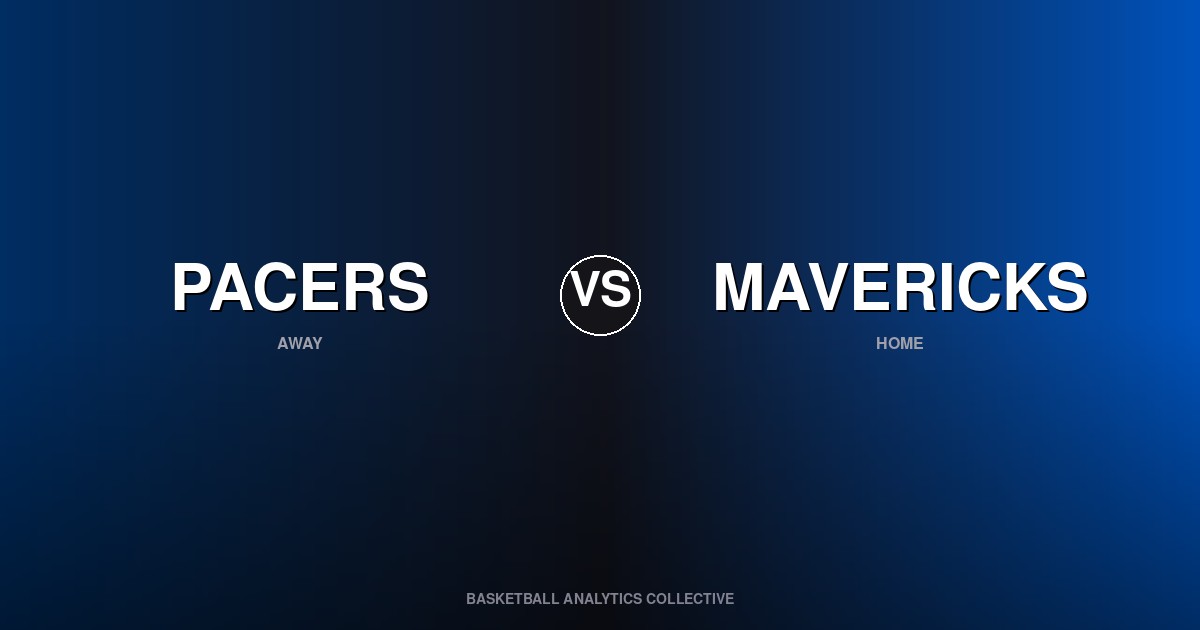 Indiana Pacers vs Dallas Mavericks - Pacers vs Mavericks Preview