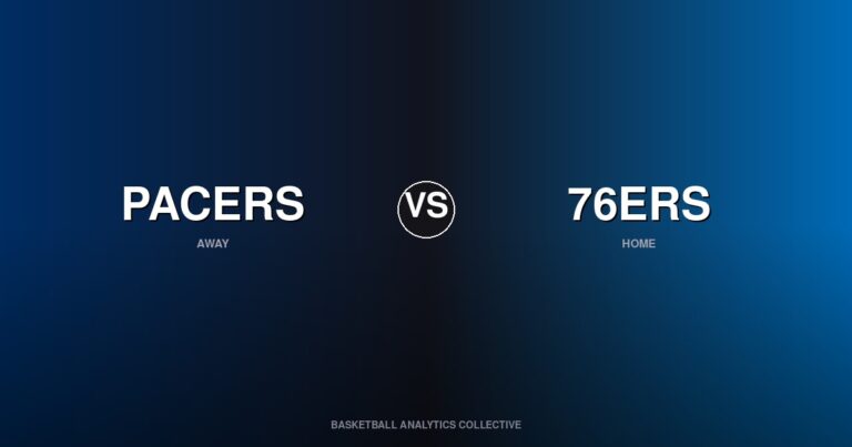 Indiana Pacers vs Philadelphia 76ers - Pacers vs 76ers Preview