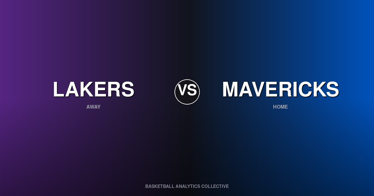 Los Angeles Lakers vs Dallas Mavericks - Lakers vs Mavericks Preview