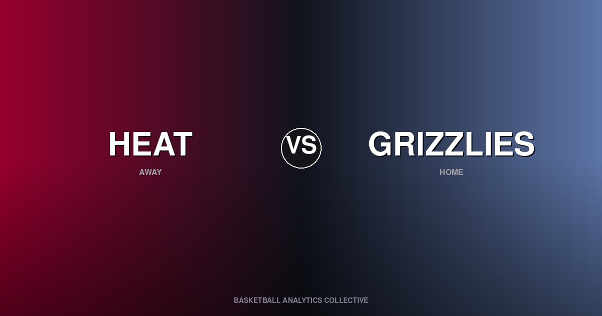 Miami Heat vs Memphis Grizzlies - Heat vs Grizzlies Preview