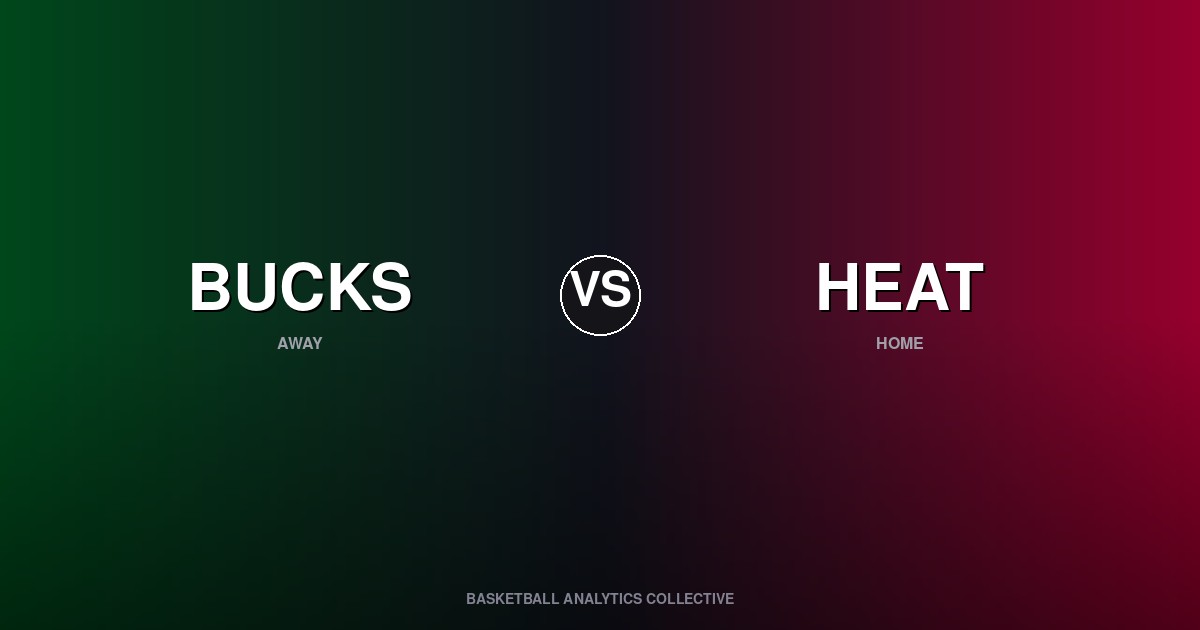 Milwaukee Bucks vs Miami Heat - Bucks vs Heat Preview