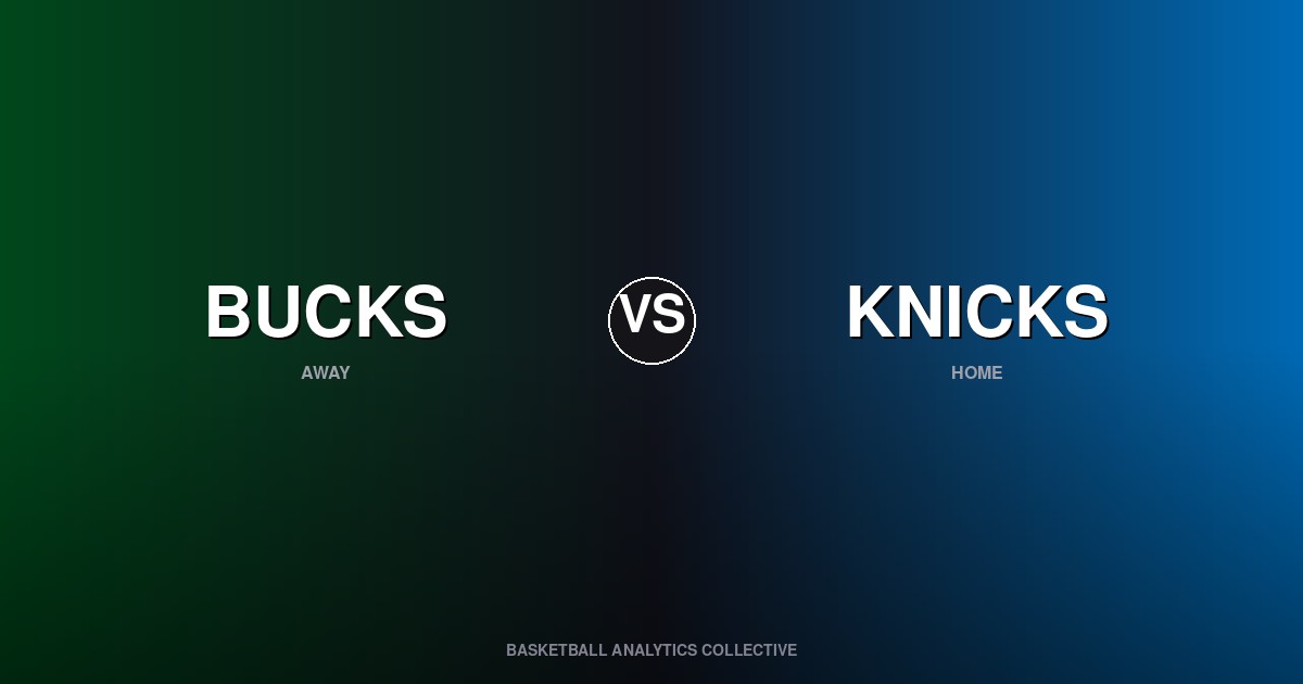 Milwaukee Bucks vs New York Knicks - Bucks vs Knicks Preview