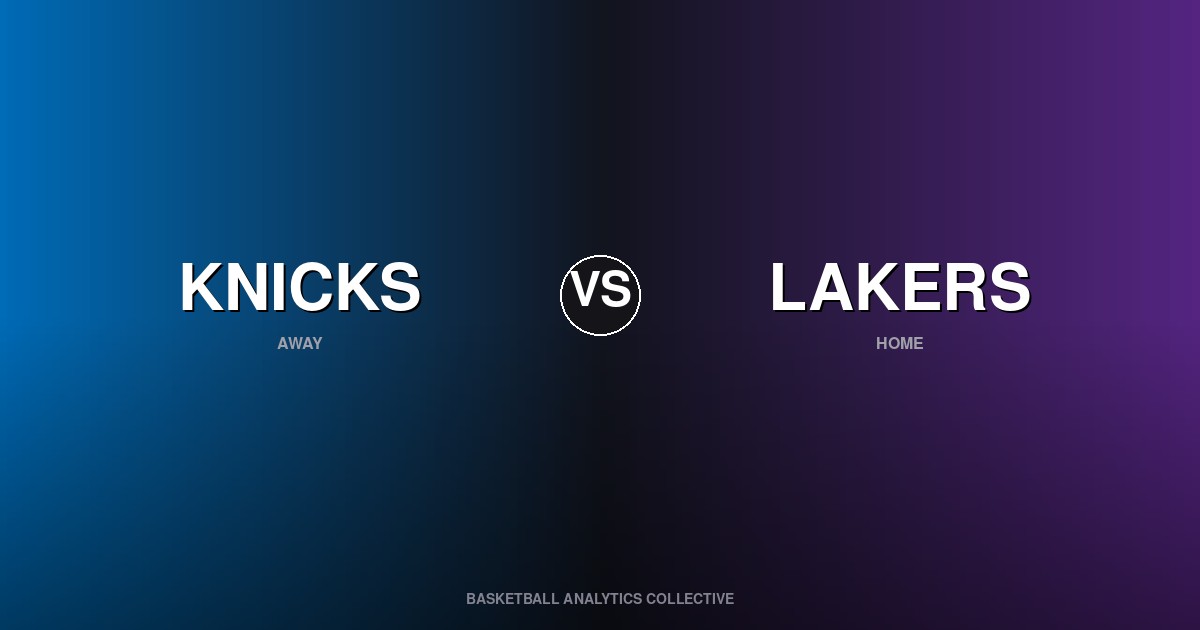 New York Knicks vs Los Angeles Lakers - Knicks vs Lakers Preview