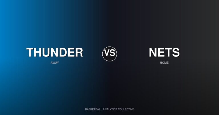 Oklahoma City Thunder vs Brooklyn Nets - Thunder vs Nets Preview