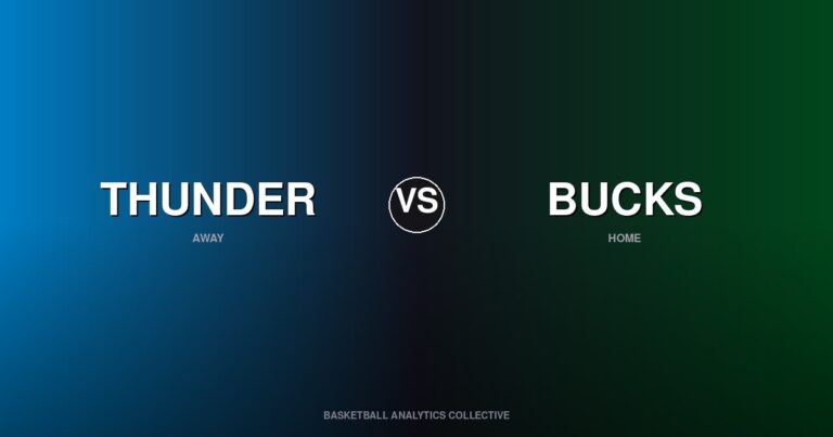 Oklahoma City Thunder vs Milwaukee Bucks - Thunder vs Bucks Preview