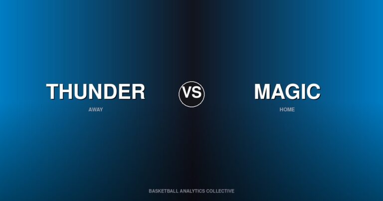 Oklahoma City Thunder vs Orlando Magic - Thunder vs Magic Preview