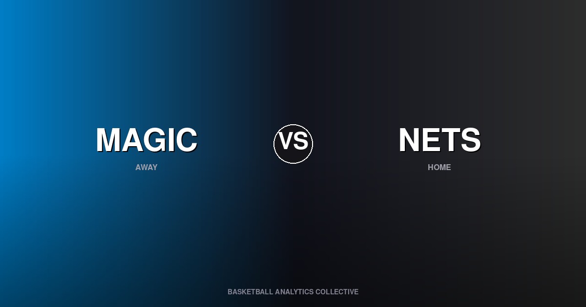 Orlando Magic vs Brooklyn Nets - Magic vs Nets Preview
