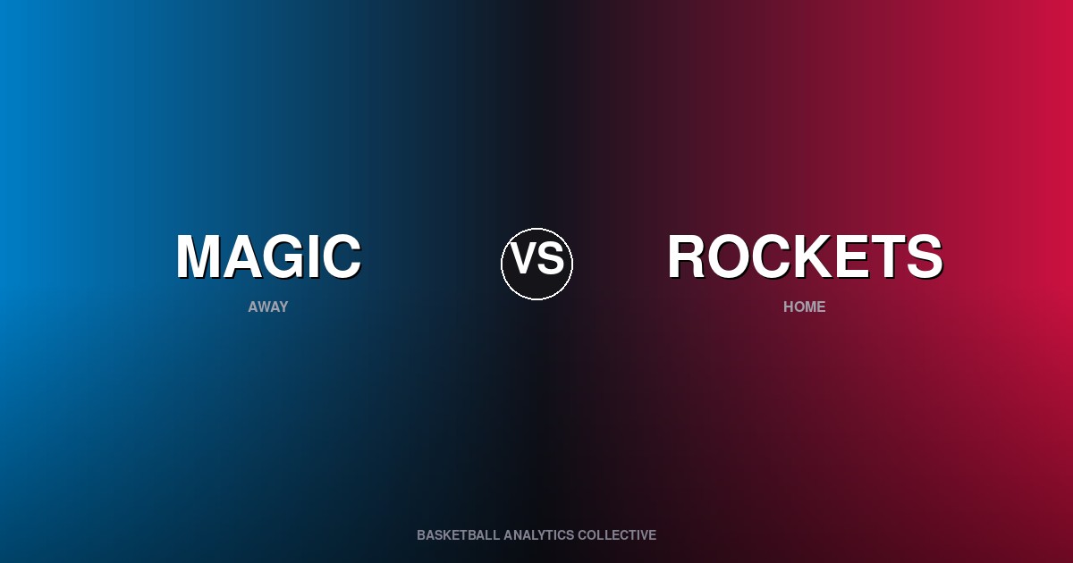 Orlando Magic vs Houston Rockets - Magic vs Rockets Preview