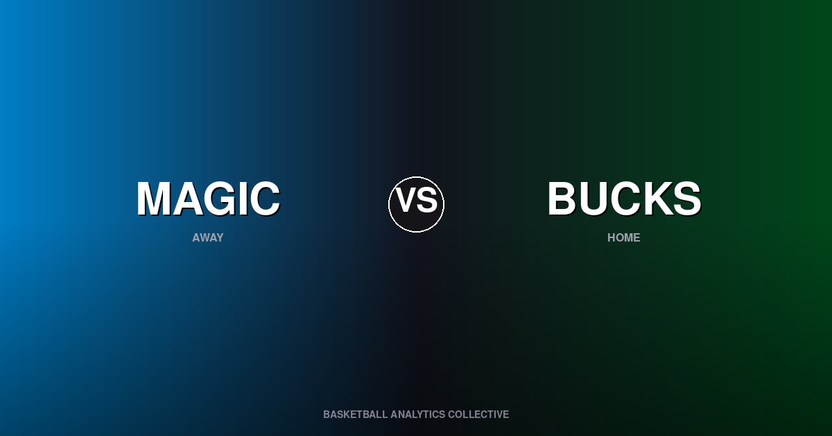 Orlando Magic vs Milwaukee Bucks - Magic vs Bucks Preview