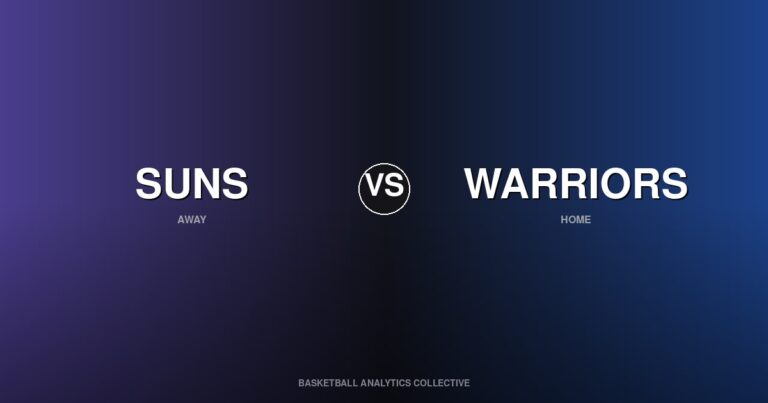 Phoenix Suns vs Golden State Warriors - Suns vs Warriors Preview