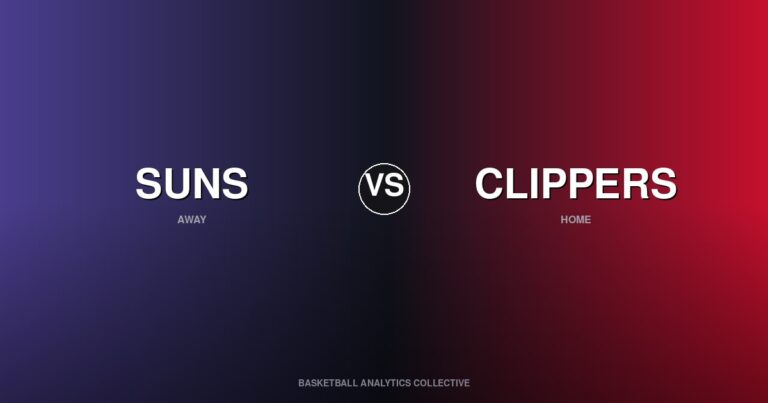 Phoenix Suns vs Los Angeles Clippers - Suns vs Clippers Preview