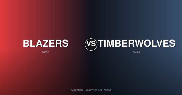 Portland Trail Blazers vs Minnesota Timberwolves - Blazers vs Timberwolves Preview
