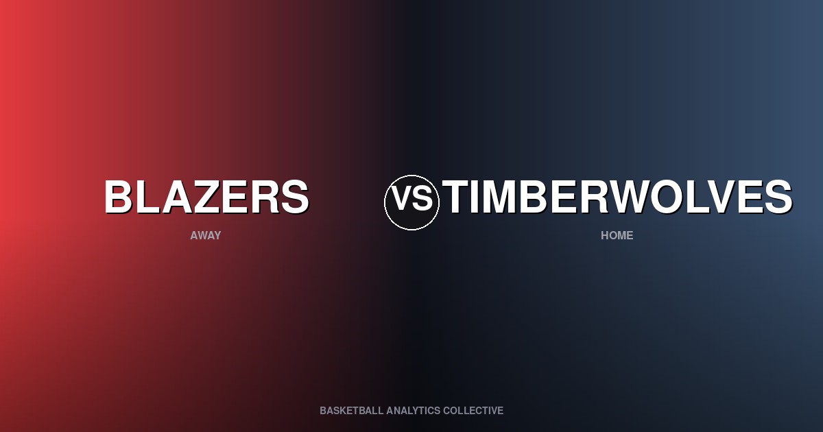 Portland Trail Blazers vs Minnesota Timberwolves - Blazers vs Timberwolves Preview