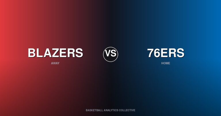 Portland Trail Blazers vs Philadelphia 76ers - Blazers vs 76ers Preview