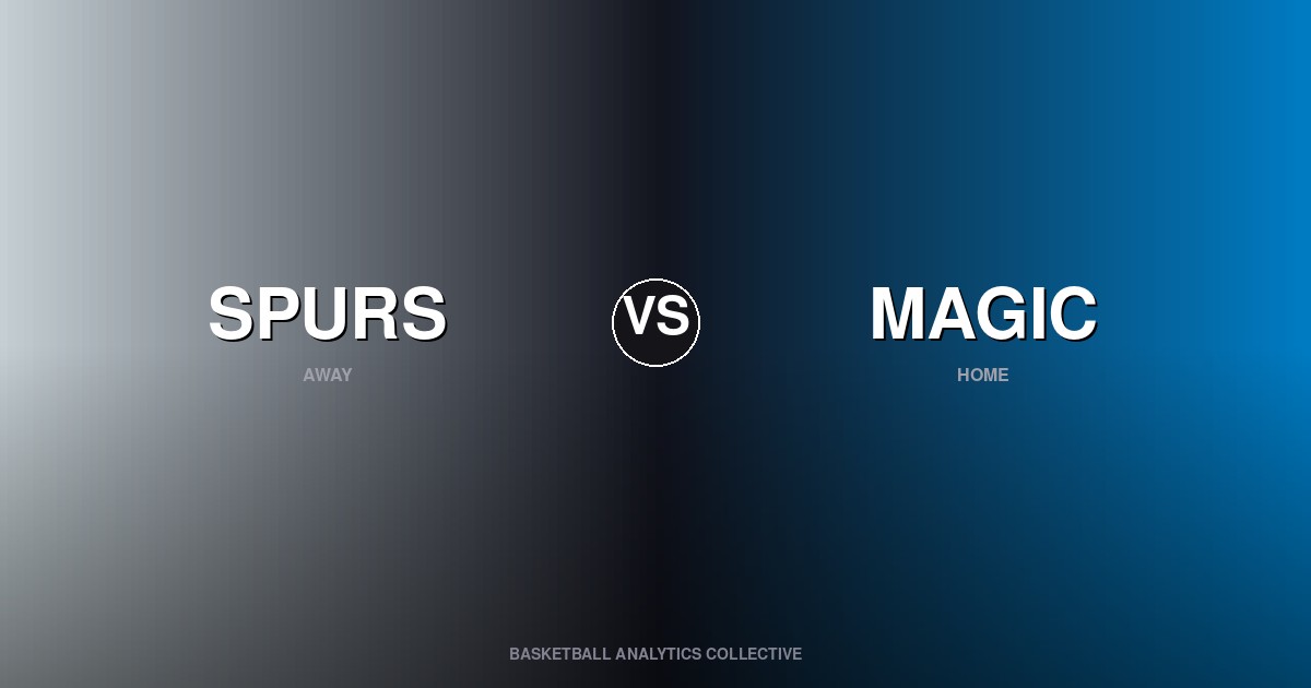 San Antonio Spurs vs Orlando Magic - Spurs vs Magic Preview