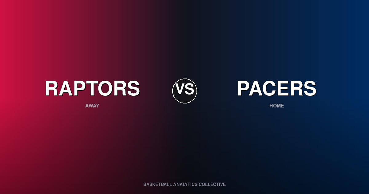 Toronto Raptors vs Indiana Pacers - Raptors vs Pacers Preview