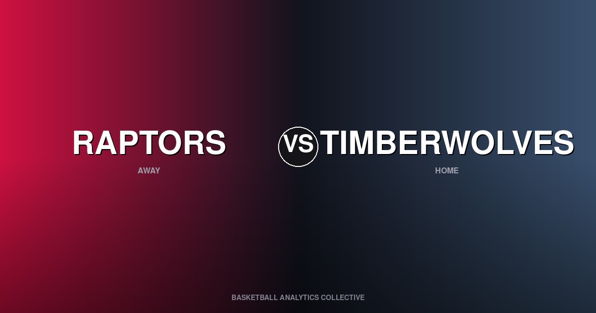 Toronto Raptors vs Minnesota Timberwolves - Raptors vs Timberwolves Preview