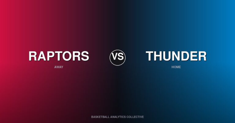Toronto Raptors vs Oklahoma City Thunder - Raptors vs Thunder Preview