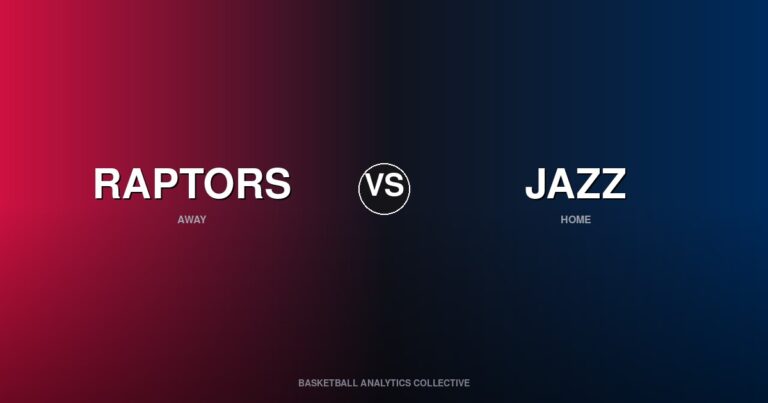 Toronto Raptors vs Utah Jazz - Raptors vs Jazz Preview