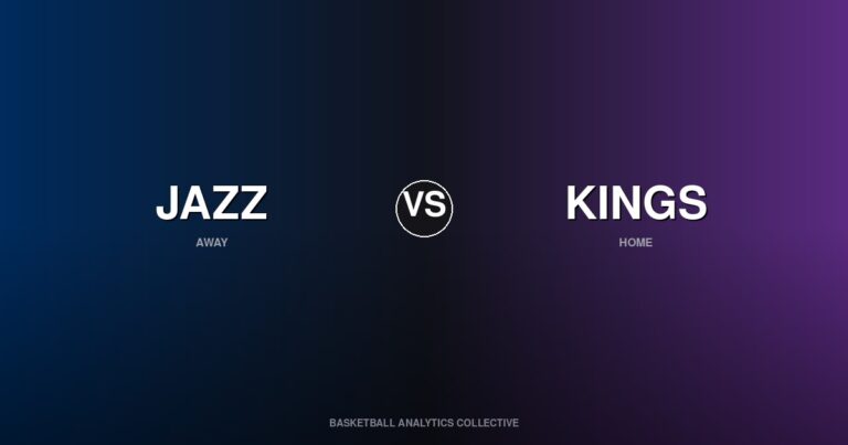 Utah Jazz vs Sacramento Kings - Jazz vs Kings Preview