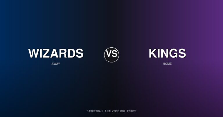 Washington Wizards vs Sacramento Kings - Wizards vs Kings Preview