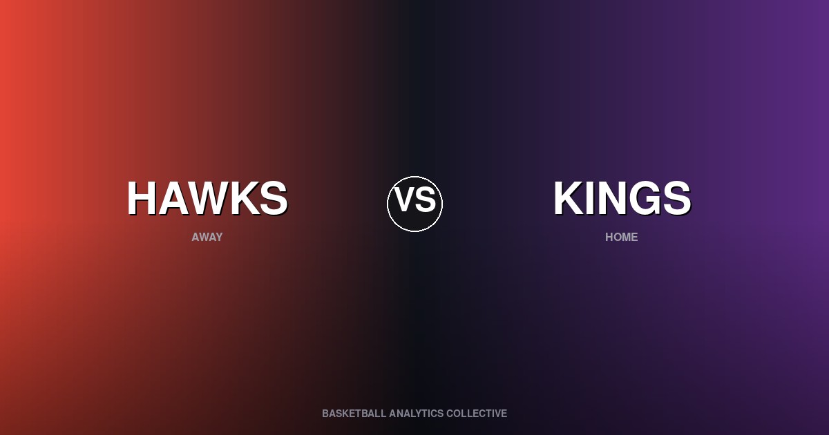 Atlanta Hawks vs Sacramento Kings - Hawks vs Kings Preview