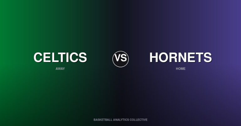 Boston Celtics vs Charlotte Hornets - Celtics vs Hornets Preview