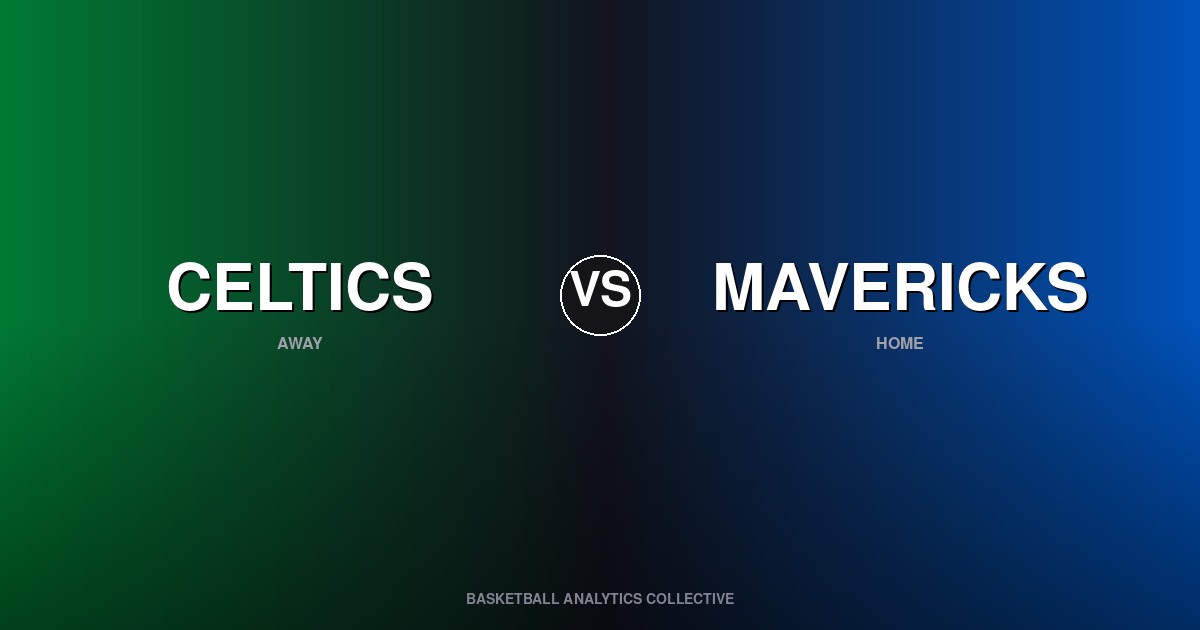 Boston Celtics vs Dallas Mavericks - Celtics vs Mavericks Preview