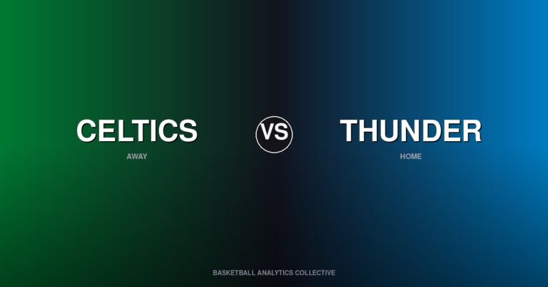 Boston Celtics vs Oklahoma City Thunder - Celtics vs Thunder Preview
