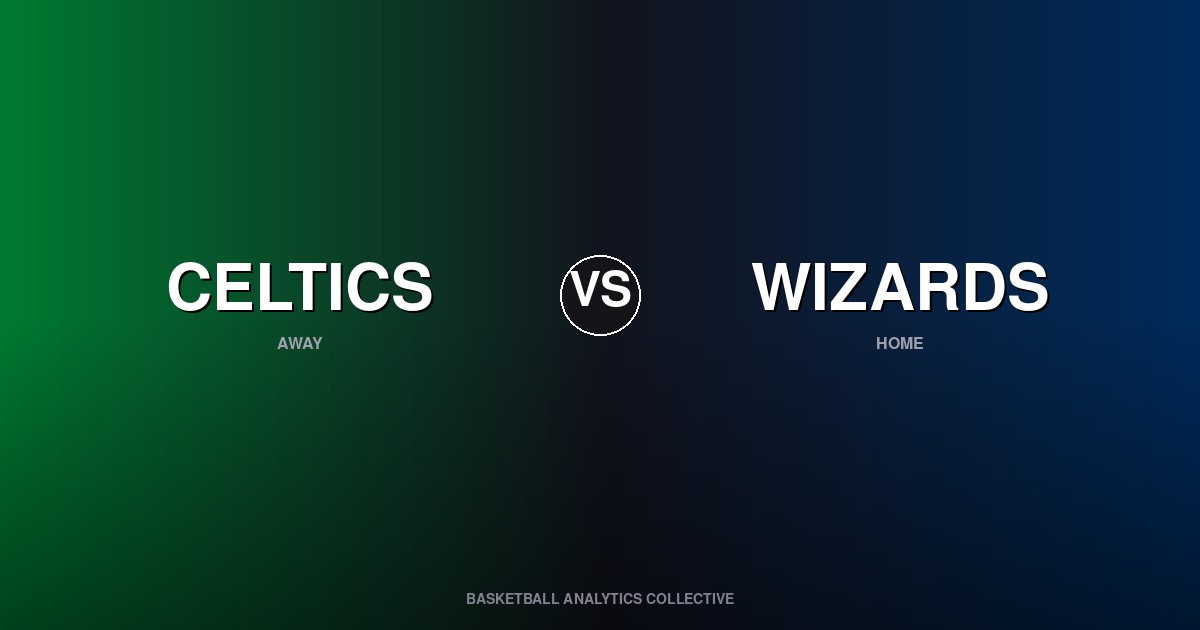 Boston Celtics vs Washington Wizards - Celtics vs Wizards Preview