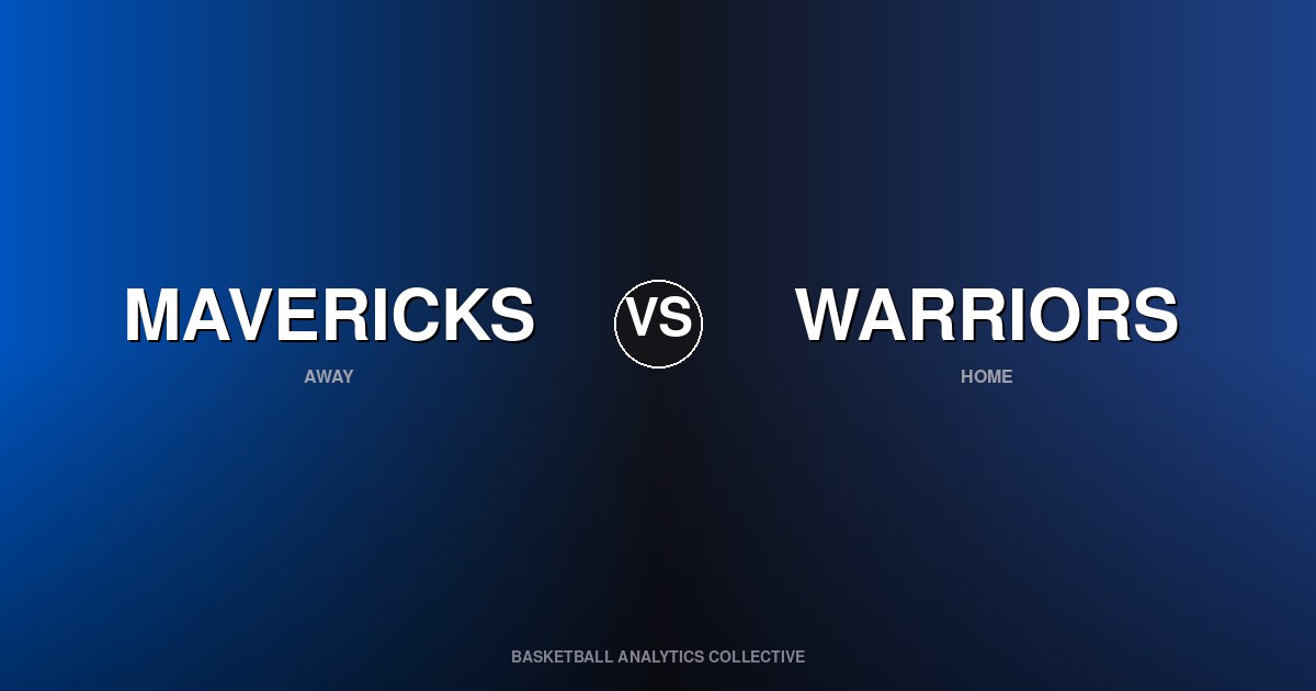 Dallas Mavericks vs Golden State Warriors - Mavericks vs Warriors Preview