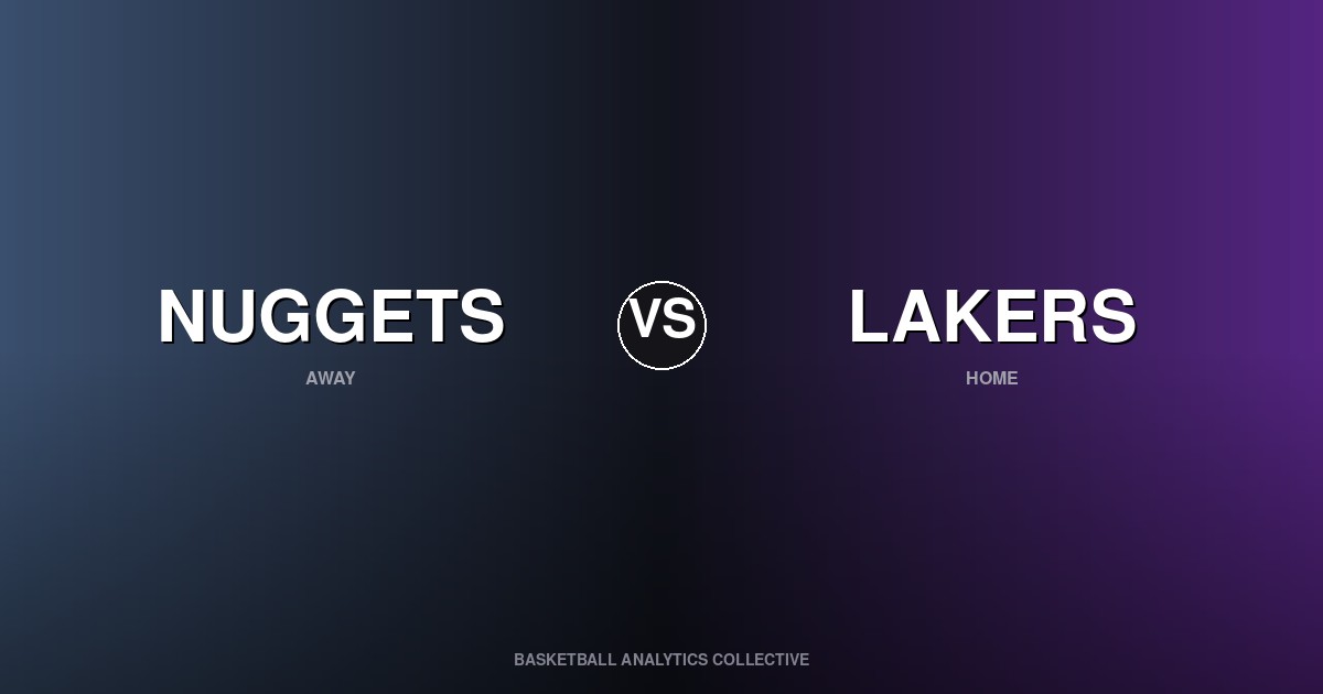 Denver Nuggets vs Los Angeles Lakers - Nuggets vs Lakers Preview
