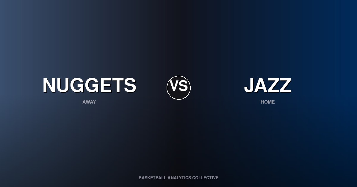 Denver Nuggets vs Utah Jazz - Nuggets vs Jazz Preview