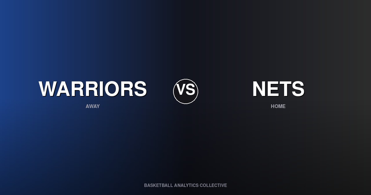 Golden State Warriors vs Brooklyn Nets - Warriors vs Nets Preview