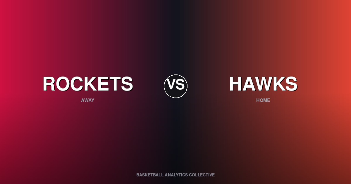 Houston Rockets vs Atlanta Hawks - Rockets vs Hawks Preview