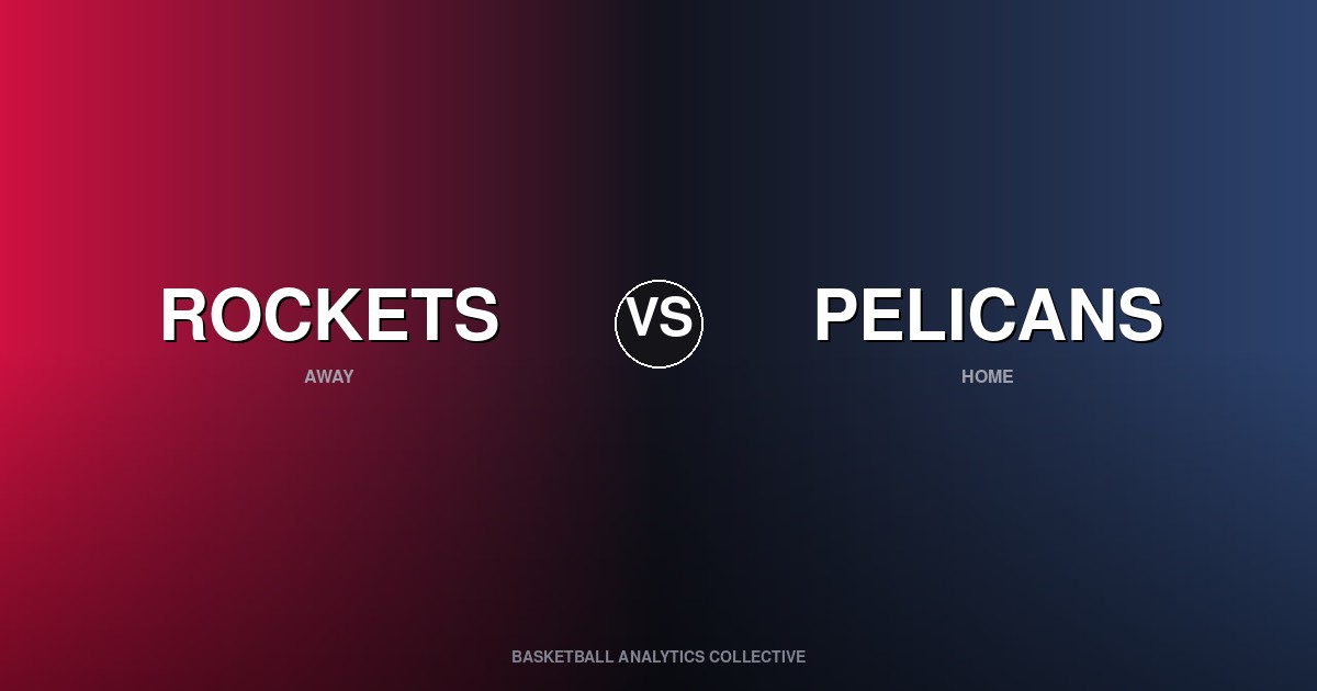 Houston Rockets vs New Orleans Pelicans - Rockets vs Pelicans Preview