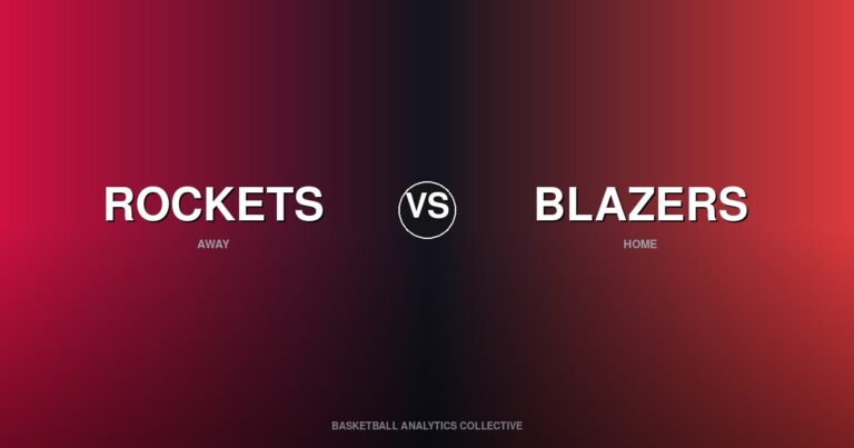 Houston Rockets vs Portland Trail Blazers - Rockets vs Blazers Preview