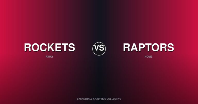 Houston Rockets vs Toronto Raptors - Rockets vs Raptors Preview
