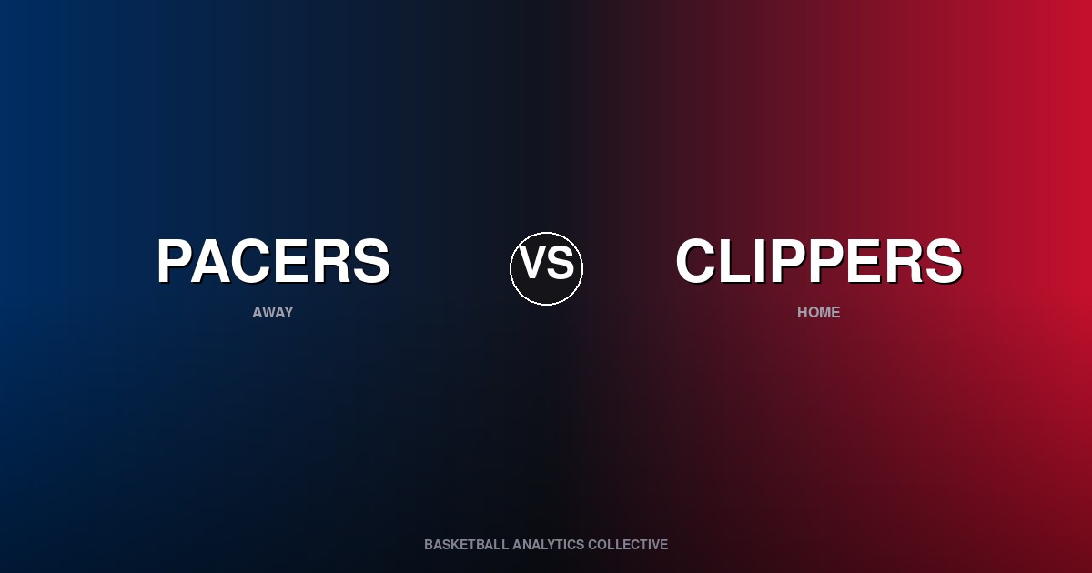 Indiana Pacers vs Los Angeles Clippers - Pacers vs Clippers Preview