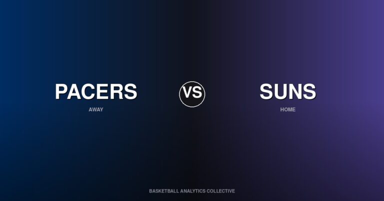 Indiana Pacers vs Phoenix Suns - Pacers vs Suns Preview